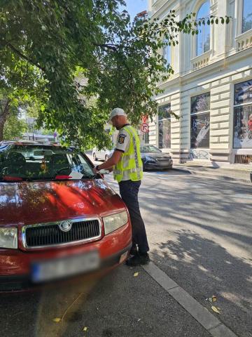 Amenzi pentru parcare neregulamentară